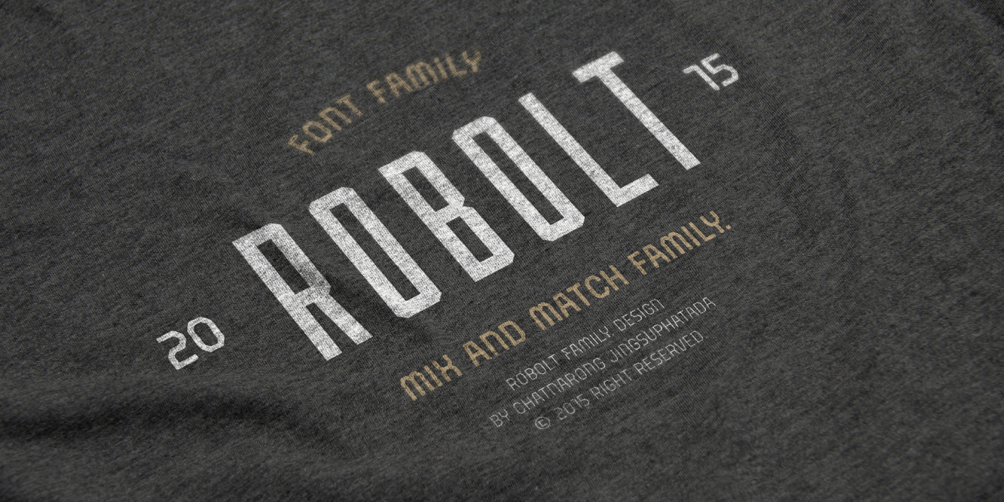 Robolt Battery Hand 100 v Font preview